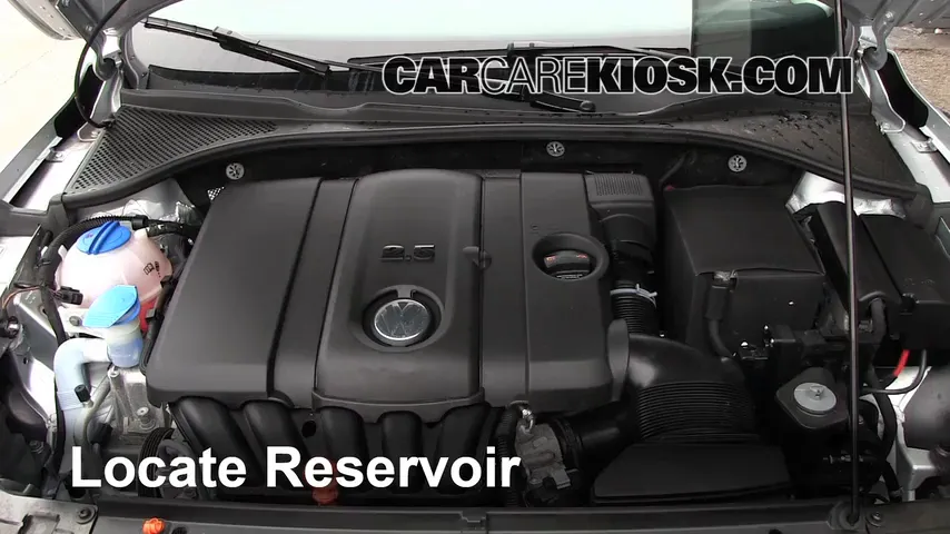 2012 Volkswagen Passat S 2.5L 5 Cyl. Sedan (4 Door) Windshield Washer Fluid Add Fluid